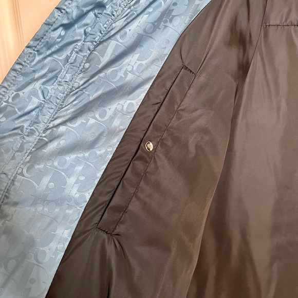 Dior Oblique Down Jacket in Light Blue - Picture 6 of 9